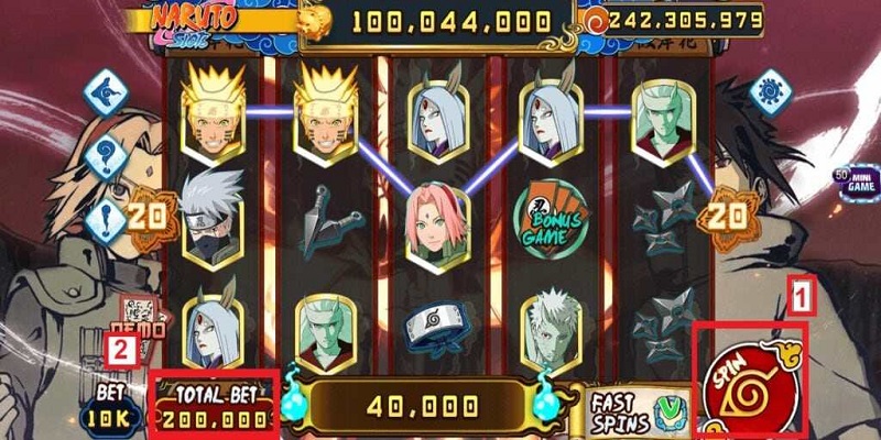 Naruto tựa game nổ hũ hấp dẫn tại nhà cái 33win